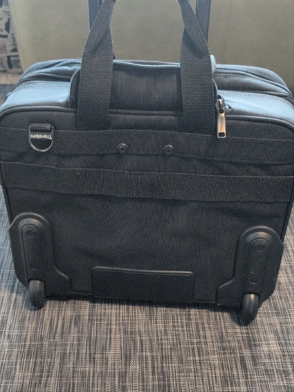Travelpro Rolling Black Briefcase with Telescoping Handle